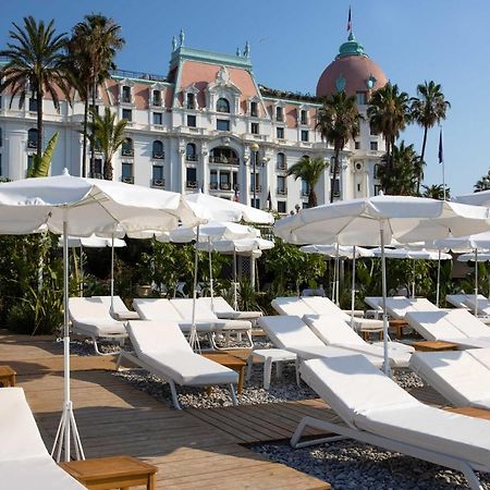Hotel Le Negresco Nisa Exterior foto Beach at the Hotel Negresco