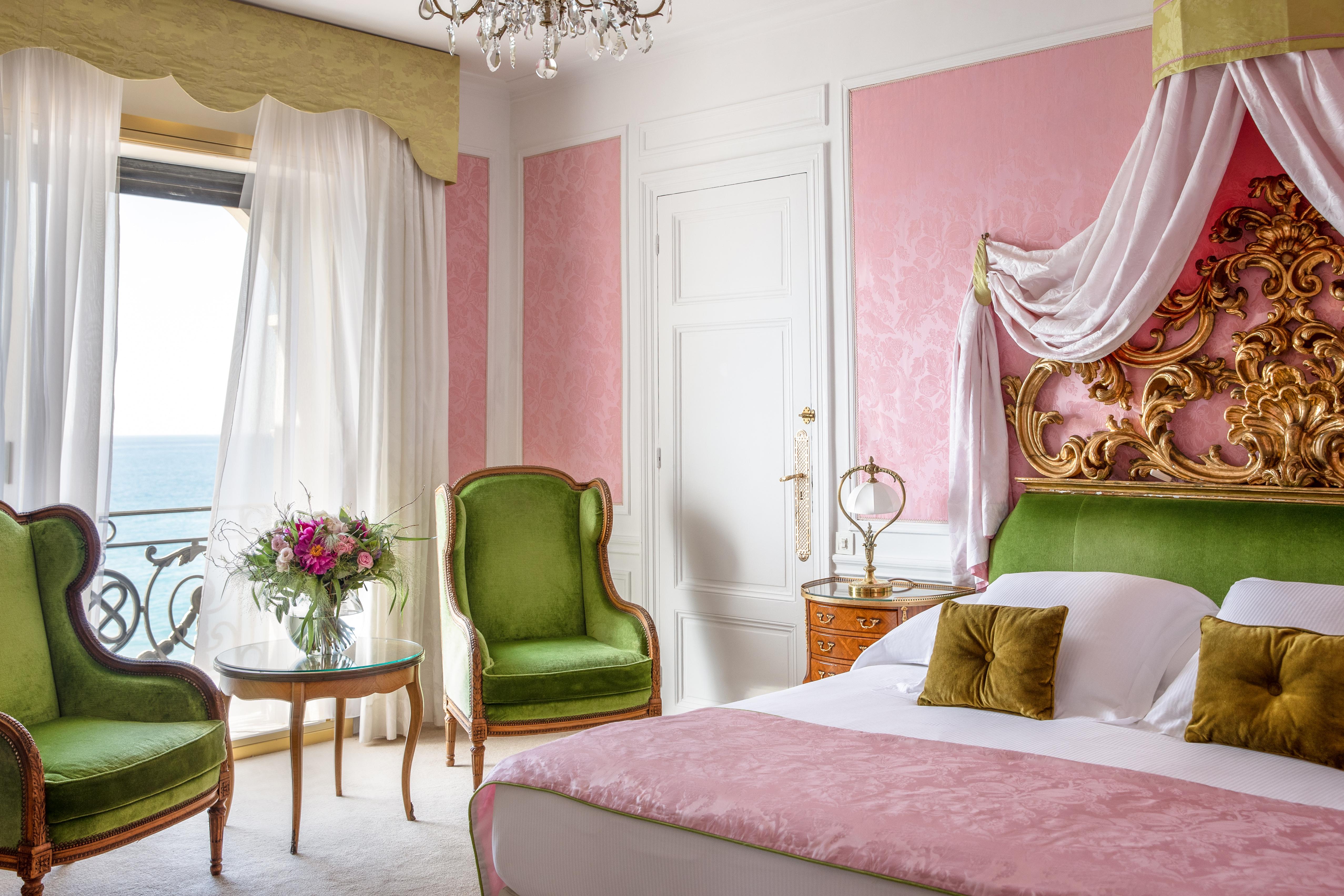 Hotel Le Negresco Nisa Exterior foto A room at the Hotel Excelsior