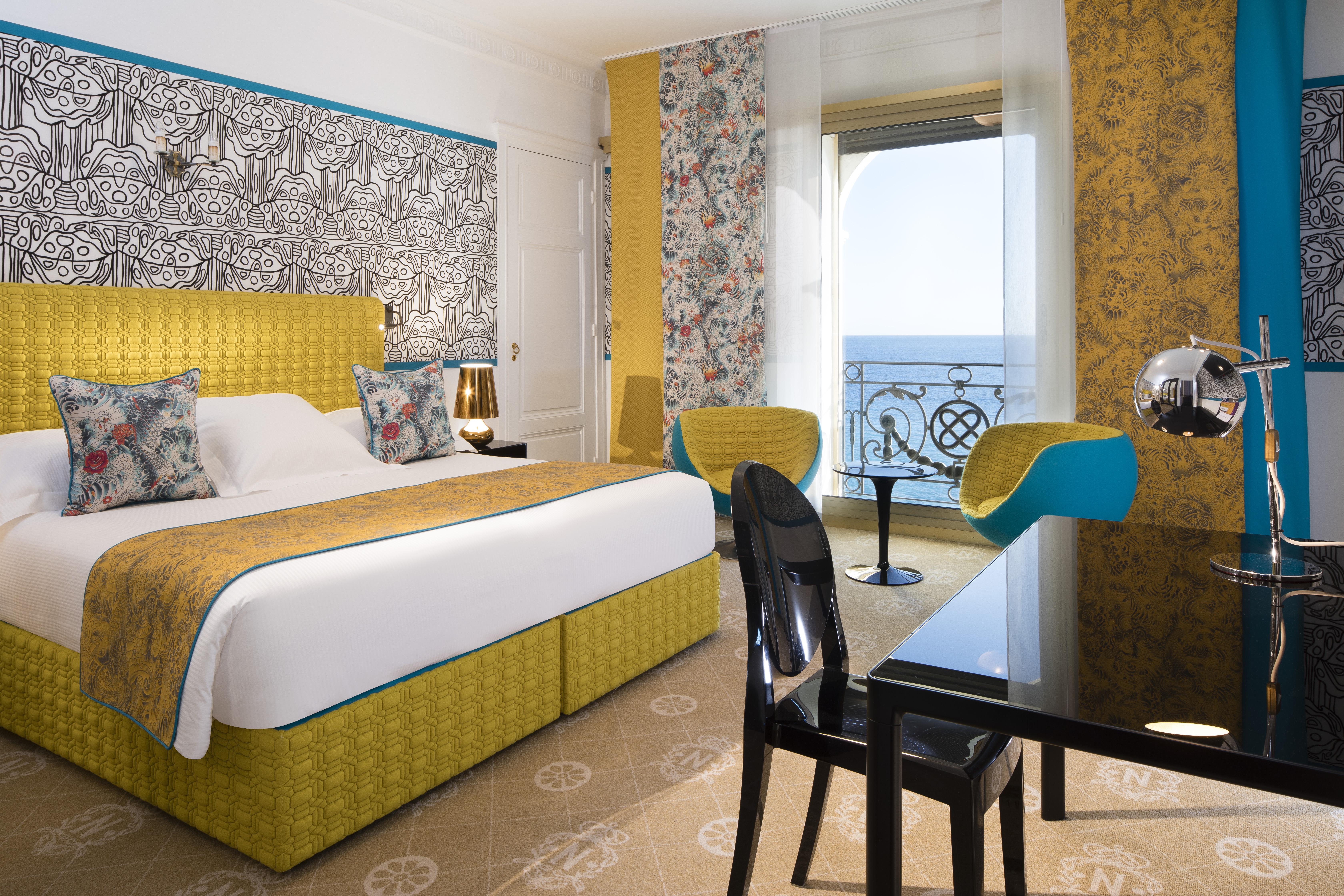 Hotel Le Negresco Nisa Exterior foto A room at the hotel