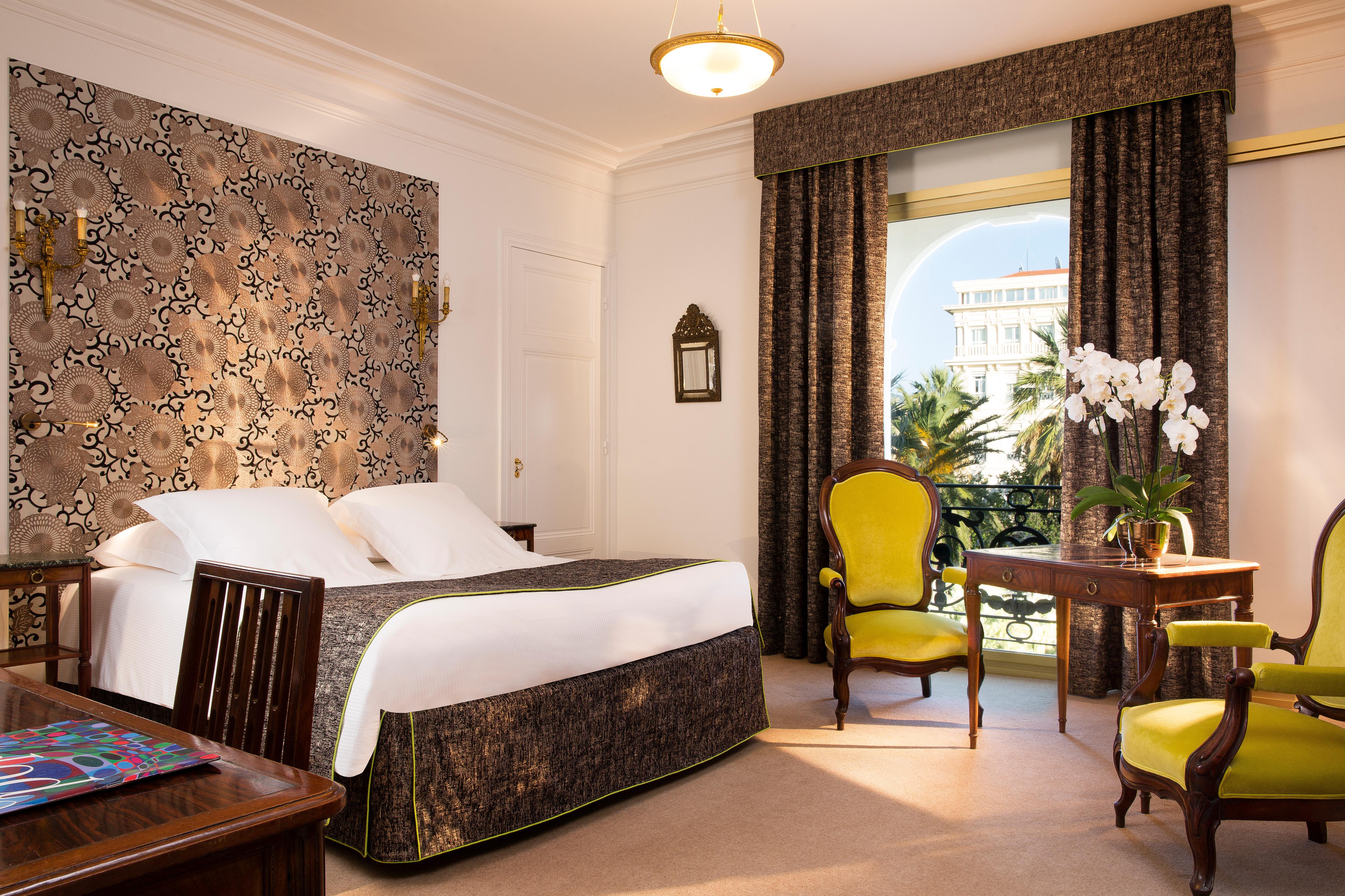 Hotel Le Negresco Nisa Exterior foto A room at the Hotel Excelsior