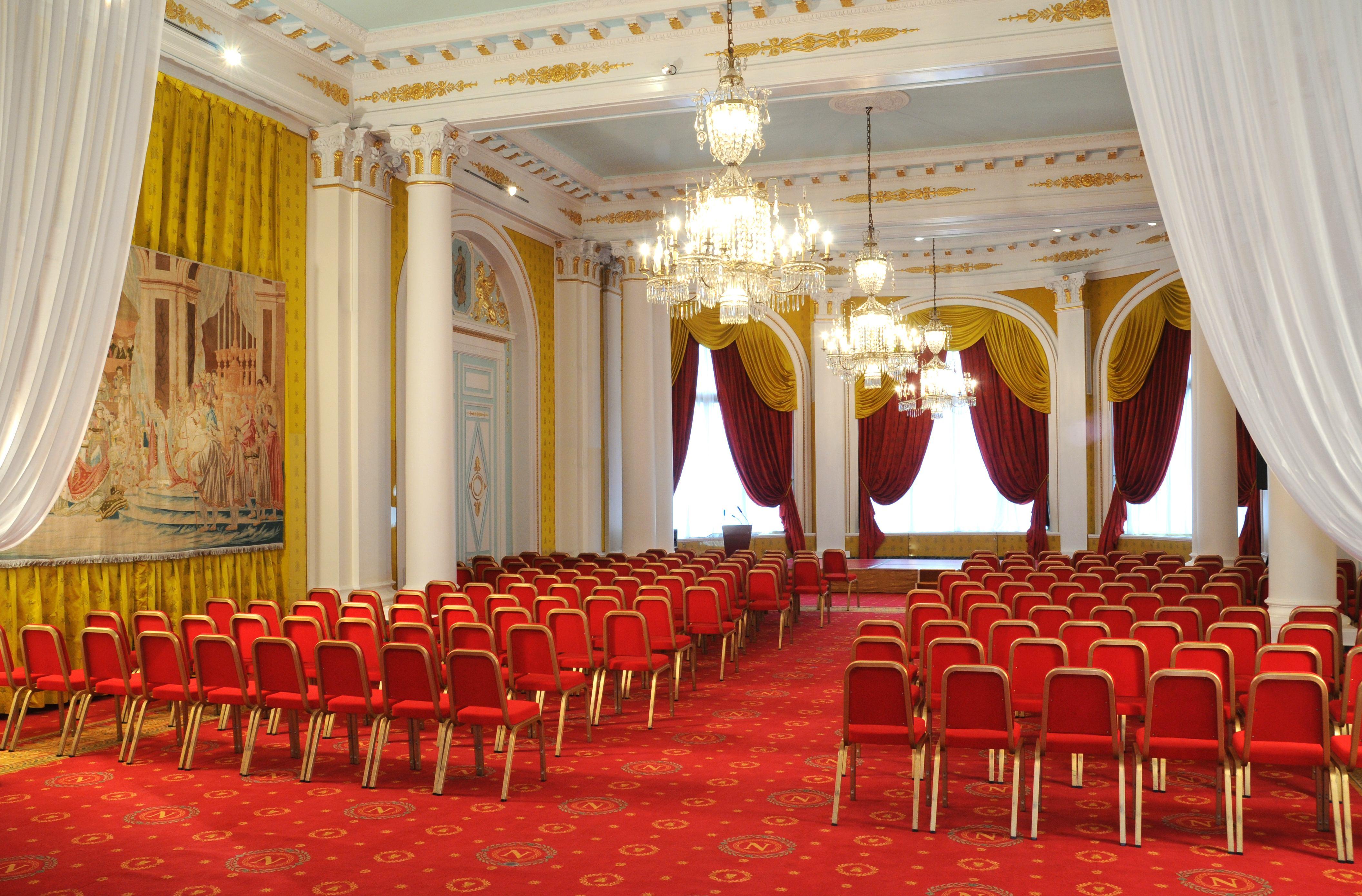 Hotel Le Negresco Nisa Facilități foto The ballroom