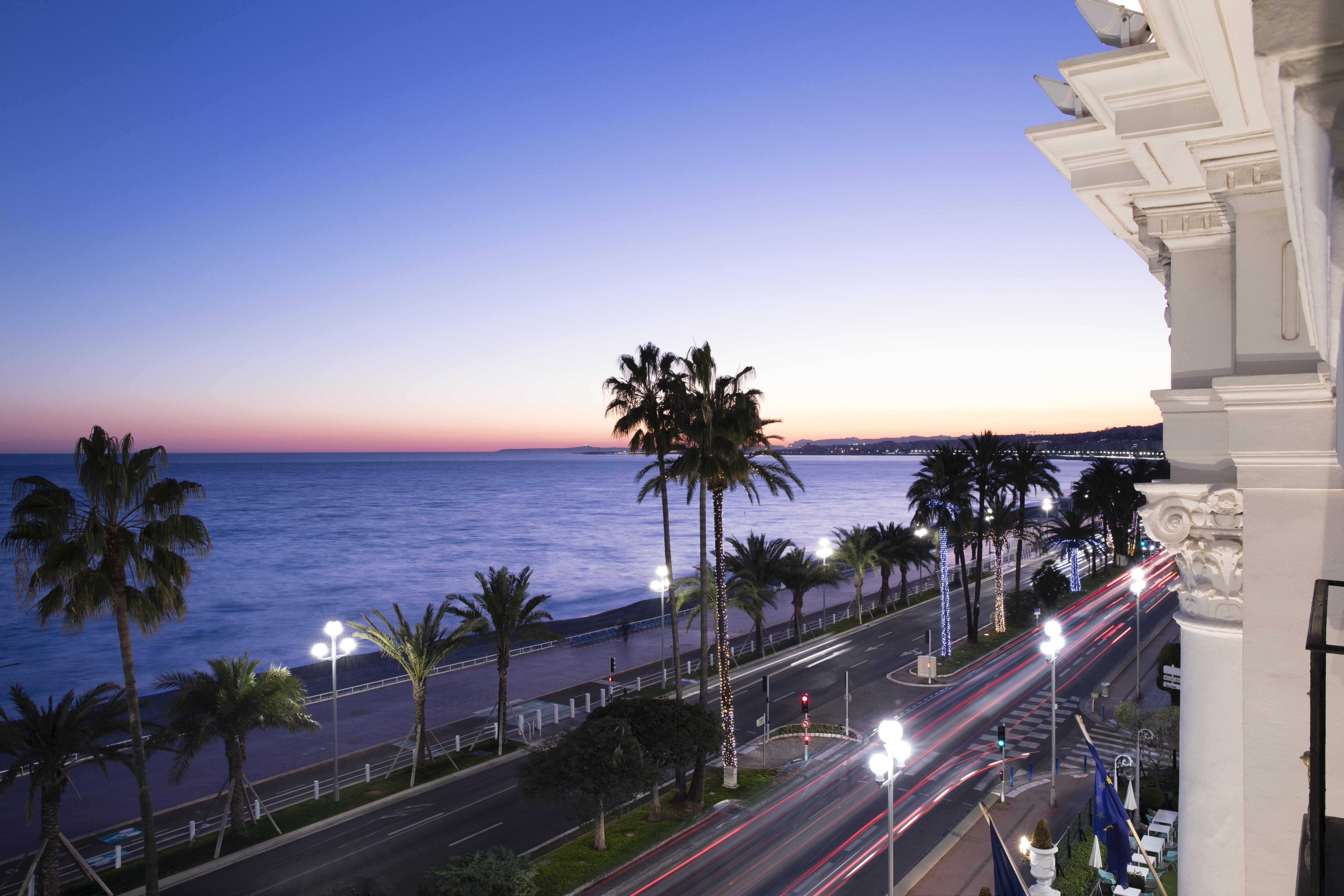 Hotel Le Negresco Nisa Exterior foto The Promenade des Anglais in Nice