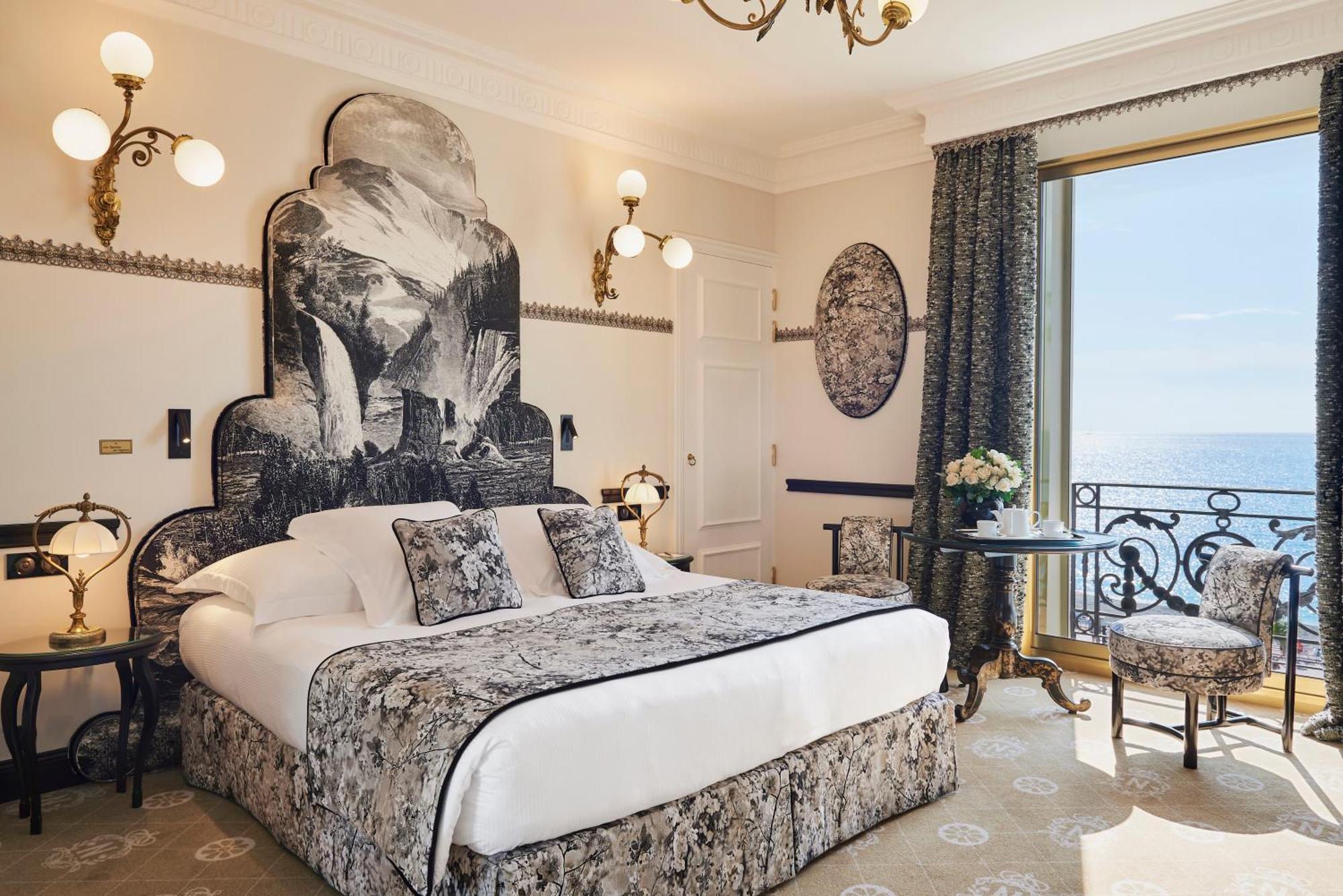 Hotel Le Negresco Nisa Exterior foto A room at the Hotel Excelsior